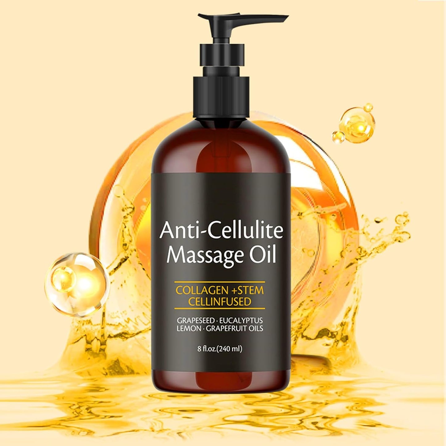 Anti cellulite Massage Oil